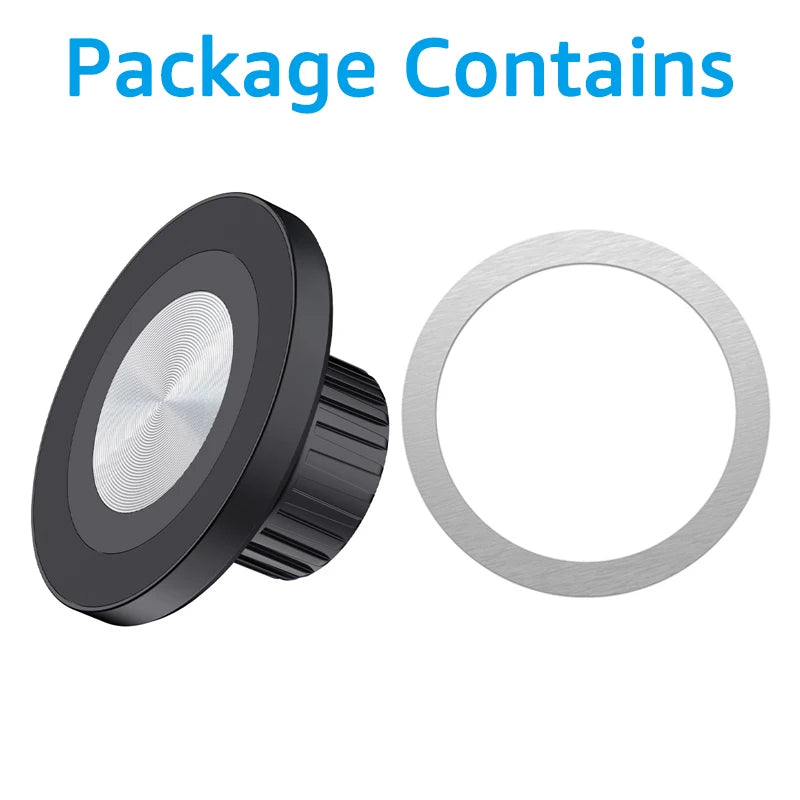 Magnet Head for MagSafe Car Phone Mount Universal 17mm Ball Joint Magnetic Phone Holder Accessories for iPhone 15 Pro Max Xiaomi