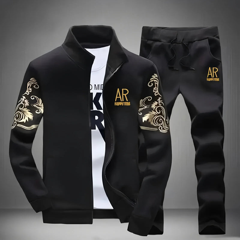 Tracksuits Man Sets Spring Autumn Men's Sweatshirt Jogging Suit Clothes Clothing Two - piece Sportswear - View 7 | SAMAG
