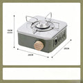 PACOONE 2800W High Firepower Portable Cassette Butane Stove Outdoor Camping Gas Burner For Picnic Travel Backpack Cooking Gear