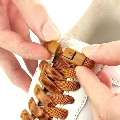 Elastic Laces Sports Colorful Press Lock Shoelaces | SAMAG