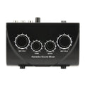 Fuluode Portable Karaoke Sound Mixer Professional Dual Mic Inputs Audio System Digital Audio Sound Machine Echo OK Mixer System