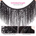 12A Natural Color Loose Deep Wave Human Hair Bundles And Weaves Unprocessed Brazilian Human Hair Weave Bundles 1/3/4PCS Raw Hair Bundles Weave Extensions Hair Extensions Materials For Women Natural Black Soft Silky Hair Loose