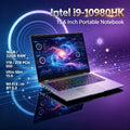 Intel i9 10980HK 15.6 Inch 4K Laptop 32GB DDR4 2TB SSD Fingerprint Unlock WiFi 6 Gaming Ultrabook Pro Max Speed