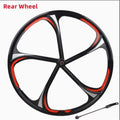 Wheel Set 700C V Brake Magnesium Alloy/Aluminum Alloy Powder Coated Integrated Bicycle Wheel Rim