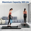 300lbs Treadmill for Home 2.5HP Walking Pad LCD Digital | SAMAG