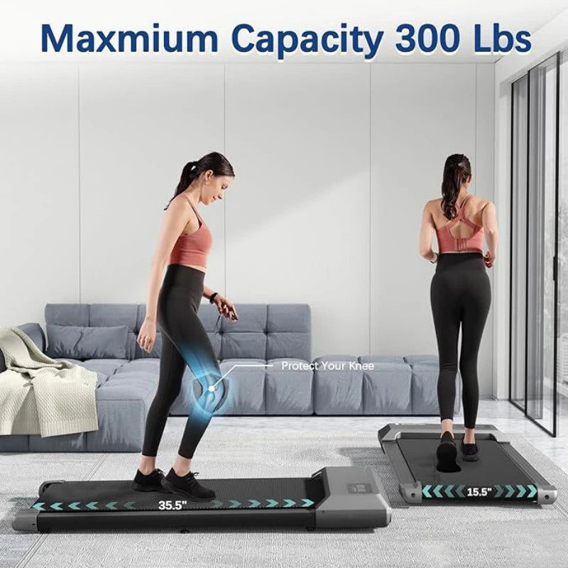 300lbs Treadmill for Home 2.5HP Walking Pad LCD Digital | SAMAG