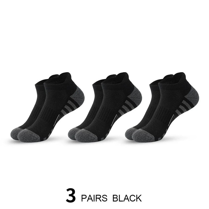 Pairs Ankle Athletic Running Socks Breathable Cotton | SAMAG