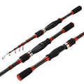 DEUKIO 1.8/2.1/2.4M Fishing Rod Reel Set Ultralight Carbon Fiber Rod and 5.2:1 Gear Ratio Reel Travel Sea Freshwater Fishing Set