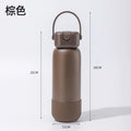 18oz24oz32oz Thermos Bottle With Straw Stainless Steel Car Thermal Cup Sports Water Bottles Keeps Cold and Heat Thermal Mug