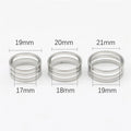 17/18/19mm Stainless Steel Easy Open Jump Ring Closing Finger Ring Opener for DIY Pliers Opening Helper Jewelry Making Tools