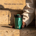TYESO Vacuum Flasks Thermos Water Bottles 400ml/500ml Stainless Insulated Cup 304 Original Car Tumbler Cold and hot Coffee Mug