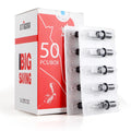 STIGMA 50PCS Mixed Professional Tattoo Cartridge Needles with Membrane Safety Cartridges Disposable Tattoo Needle