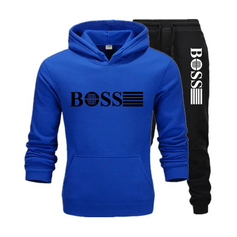 Autumn and winter two - piece sportswear, men and women's casual with fashionable hoodie - View 10 | SAMAG