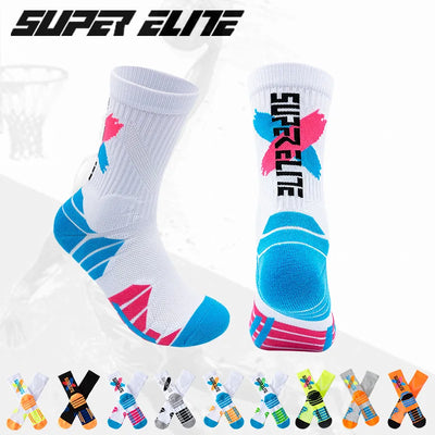 1 Pair High Tube Professional Practical Sport Socks Men's | SAMAG