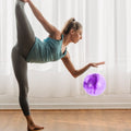 Small Pilates Ball High Pressure PVC Core Strengthening Yoga Exercise Ball Balance Endurance Posture Conditioning Multi-Use