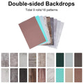 Selens Background Paper Double-Sided Product Photography Backdrops Photo Studio Kits Props  for Food/Makeup/Jewelry/Christmas