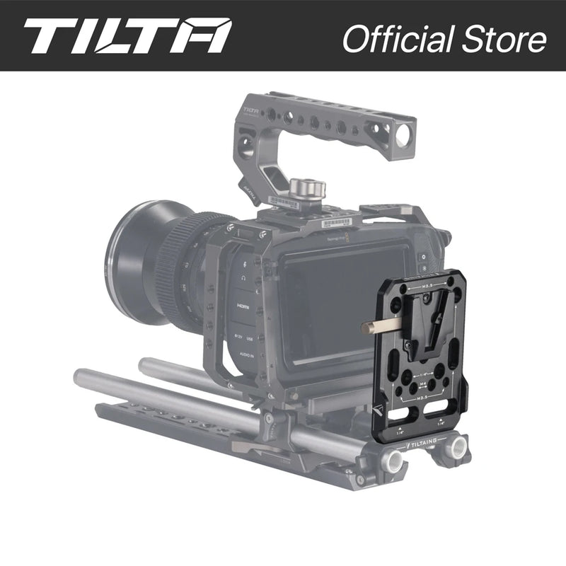 TILTA Pocket V-Mount Battery Plate for DSLR Cameras V mount Plate TA-PBP-V Photo Studio Kit accessory