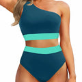 Sexy Single Shoulder Backless Printed Solid Color | SAMAG