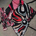 Women's Scarf Swimsuits with Letter Signature Logo Lady | SAMAG