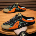 2026 Men's Fashion Soft-soled Half Slippers Men Summer Trendy Bottom Casual Shoes Breathable Slip-on Shoes Sneakers