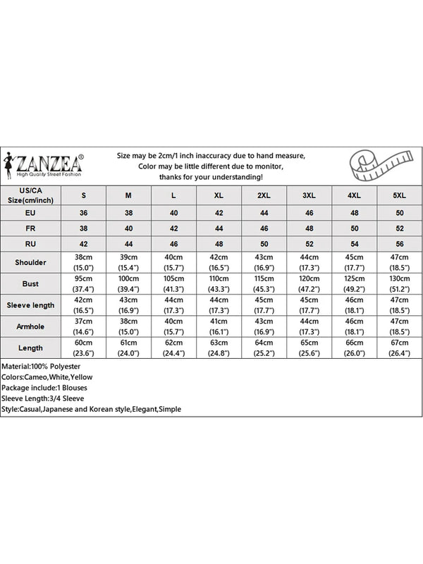ZANZEA Elegant Lace Patchwork Blouse Summer Tops - View 4 | SAMAG