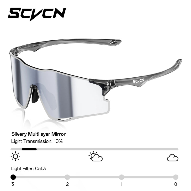 Scvcn Photochromic Running Sunglasses Men Women Marathon - View 12 | SAMAG