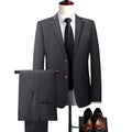 new model men High quality four-sided stretch Suit Formal  Jacket + Trousers 2-piece suit Men's Business suit size 5XL