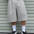 Men's Drawstring Waistband Loose Fit Shorts Sweat Long | SAMAG