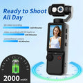 OnePlus 4K HD Wifi Sports Wearable Camera Hold In Hand Travel Bicycle Driver Recorder Mini Sports Cam For Motorcycle Vlogging