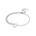 Original 925 Sterling Silver Zirconia Tennis Chain Bracelet for Women Adjustable Gold Color Hot Sale Ideal Birthday Party Gifts
