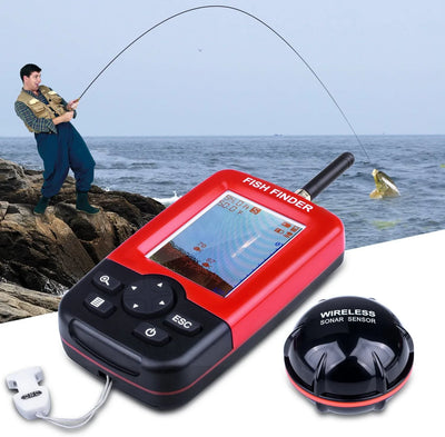 FindFish Portable Wireless Fish Finder XJ01 Sonar Fishing | SAMAG