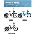Electric Bike For Man 24-Inch 750W 48V Three Wheeled Electric Vehicle Fat Tire Pedal Powerful Electric Tricycle For Adults Elder