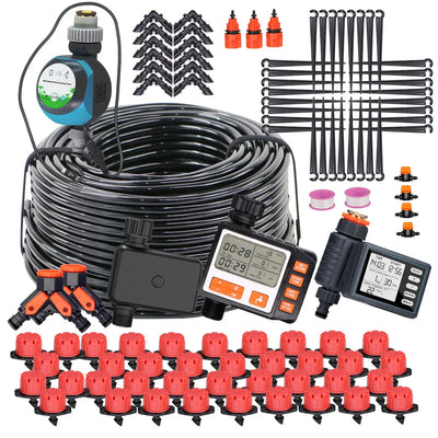 50-5M 1/4'' Hose Adjustable Drippers Automatic Watering | SAMAG