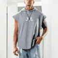 Quick-drying Bodybuilding Vest Men's Gym Bodybuilding Sleeveless Shirt Anime Zt Casual Vest Summer Training Clothing Cotton 2099