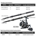 Telescopic Carbon Fiber Fishing Rod Reel Combo Set 1.8m - View 5 | SAMAG