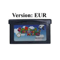 19 Styles GBA Game Cartridge Cards EUR & USA Version For Game Boy Advance GBA SP DS Lite Vintage Game Collection Gift