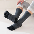 Pairs Man 5 Finger Socks Long Compression Sweat-Absorbing | SAMAG