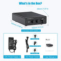 Fosi Audio Upgrade 600W Digtal HiFi Sound Power Amplifier TPA3255 Class D Stereo Amp With Treble & Bass For Home Theater Speaker