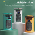 Midea Mute Desktop USB Mini Portable Air Conditioner Fan Room Home Camp Humidifier Water Mist Cooling Fan Night Lamp Air Cooler