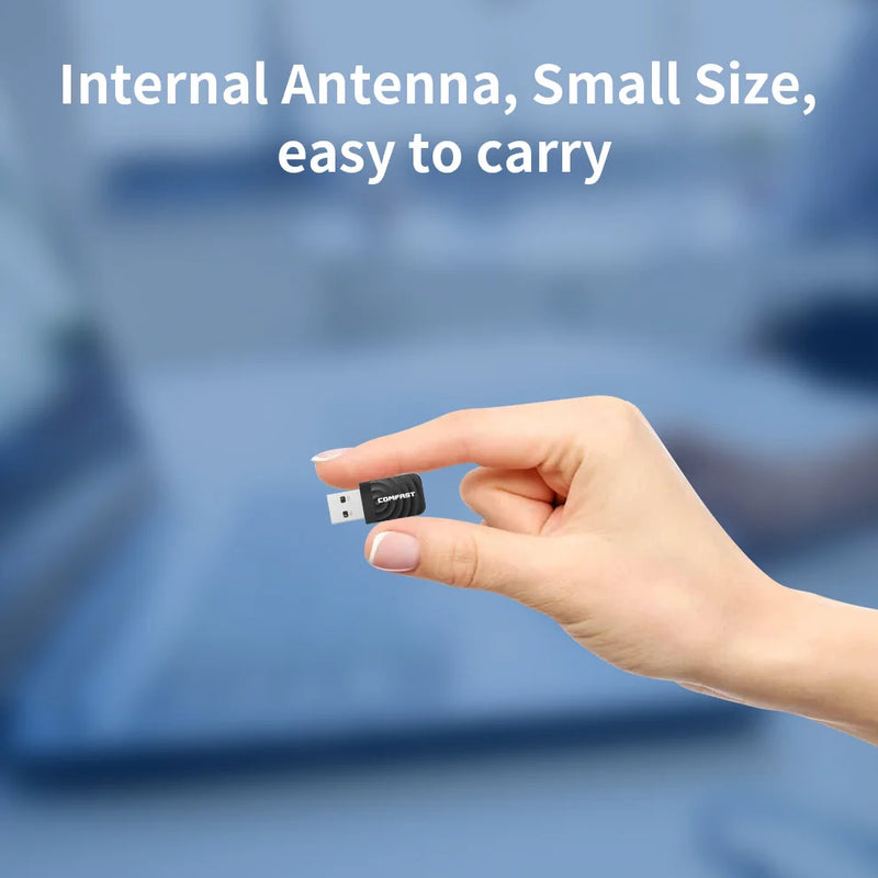 Comfast 1300Mbps Wifi Adapter Dual Band 2.4&5.8G USB3.0 Receive Para PC RTL8812BU /Launch for Windows Mac - Visuel 5 | SAMAG