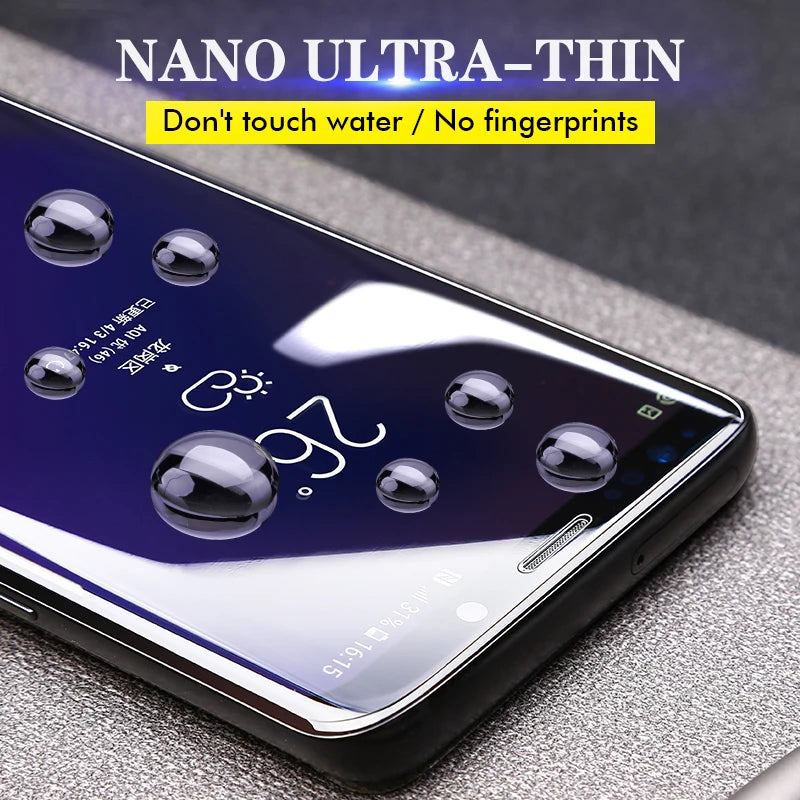 Hydrogel Film For Samsung Galaxy S8 S9 Plus S10Edge S10+ 5G Screen Protector Note8 Note9 Note10+ Soft HD