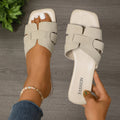 Basic Women Shoes Classic Slippers Fashion Outside Flat Low Heels Outdoor Non Slip Lightweight Women's Shoes