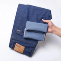 Spring Summer Thin Classic Men's Business Jeans Stretch | SAMAG