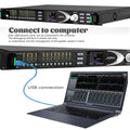 Paulkitson DSP0408RTS Professional Stage Digital Audio Processor  96KHz 32Bit DSP 16Band EQ With AES FIR Speaker Audio Equipment