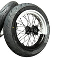 Street Supermoto wheels for Electric Dirt Bike Ultra bee 17inch Wheelset Kit Front 110/70R17 Rear140/70R17 Aluminum Wheelset