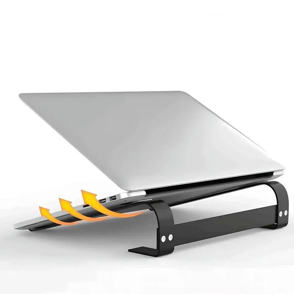Universal Aluminum Alloy Laptop Stand Ergonomic Anti-Slip Silicone Computer Stand Foldable Portable Laptop Holder Computer Desk