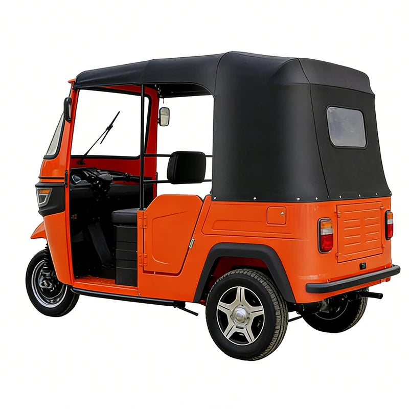 KEYU Factory 72V 3000W 4000w Electric Tricycle Energy-Saving Open Body Passenger Tuk Tuk Motorized Trike High Capacity