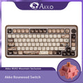 Akko MU01 ANSI/MU02 ISOMountain Seclusion Wooden Mechanical Keyboard Hot-swap BT 5.0 2.4G Wireless Type-C Wired Gaming Keyboard