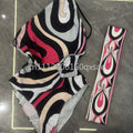 Women's Scarf Swimsuits with Letter Signature Logo Lady | SAMAG
