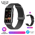 LIGE Women Smart Band Men Watch 1.47 inch Full Touch Heart Rate Sport Fitness Smartwatch New Outdoor Smart Bracelet Ladies 2025
